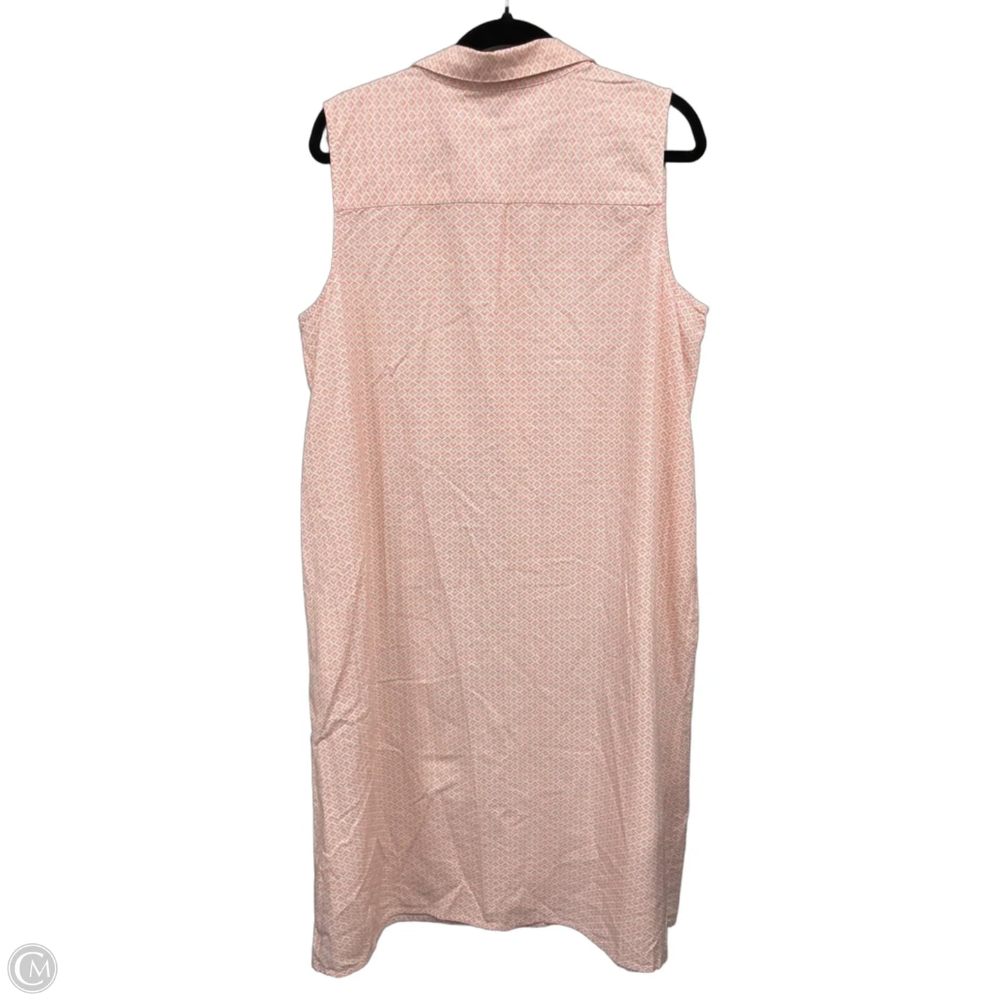 Dress Casual Midi By Old Navy In Pink, Size: Xl