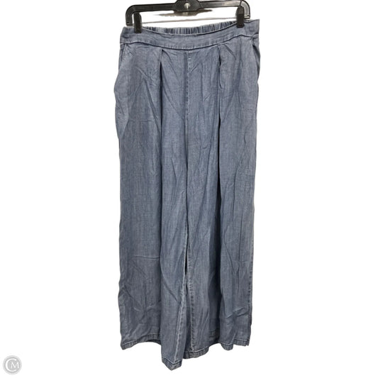 Pants Wide Leg By Clothes Mentor In Blue, Size: L