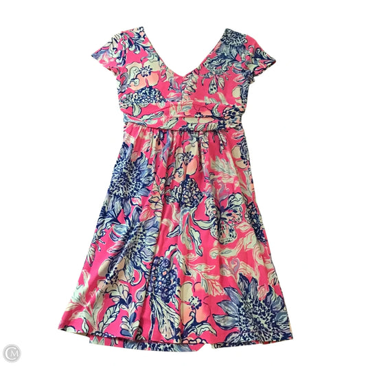Dress Designer By Lilly Pulitzer In Floral Print, Size: M