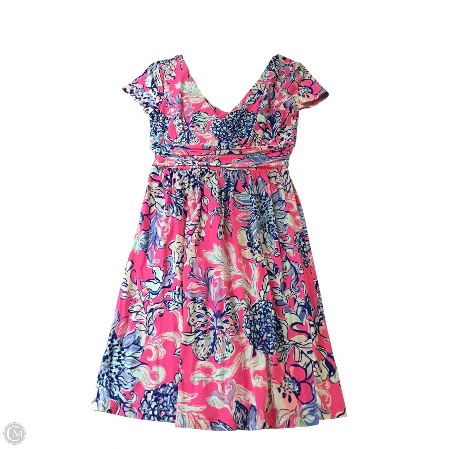 Dress Designer By Lilly Pulitzer In Floral Print, Size: M