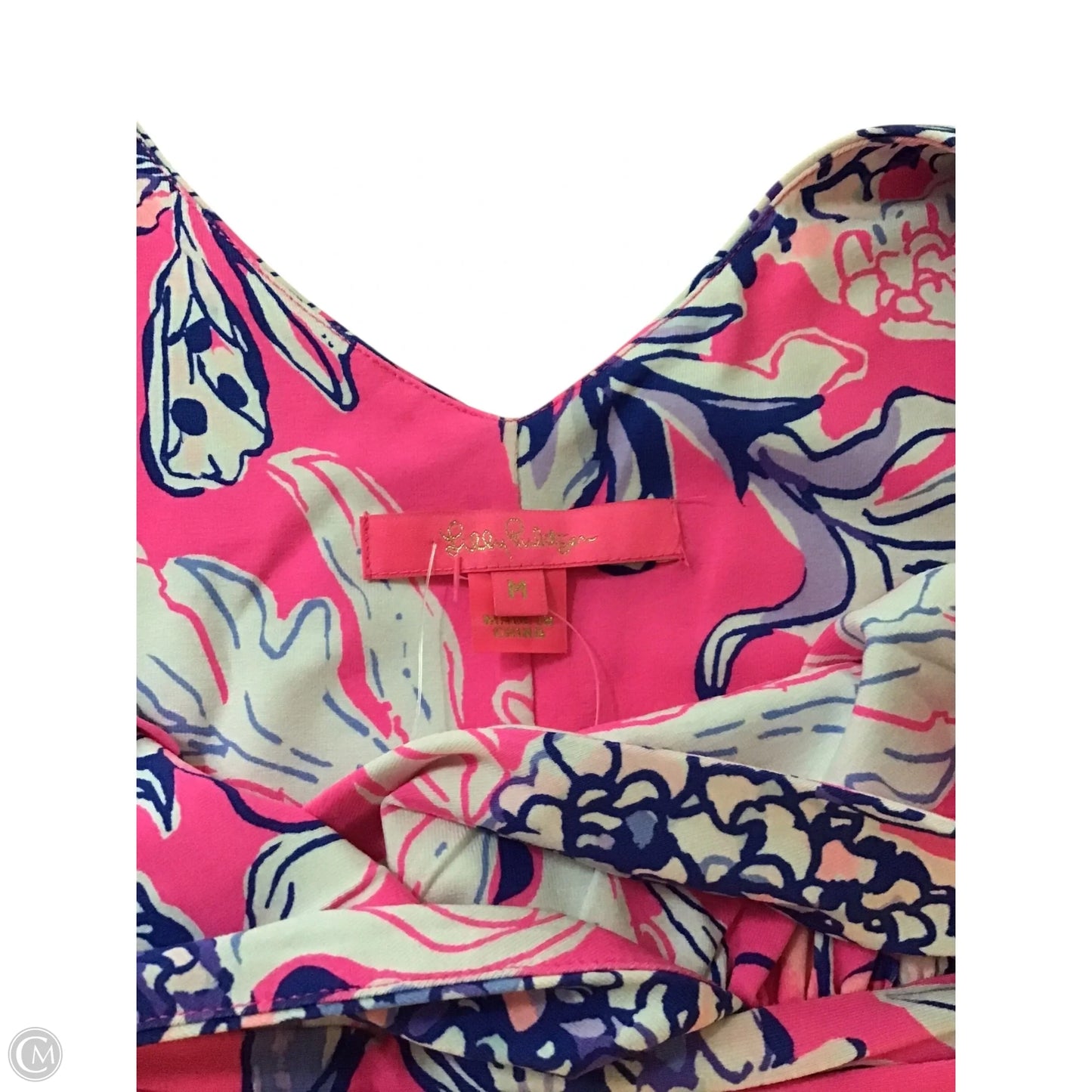 Dress Designer By Lilly Pulitzer In Floral Print, Size: M