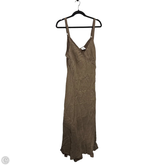 Dress Casual Maxi By Princess Polly In Brown, Size: 14