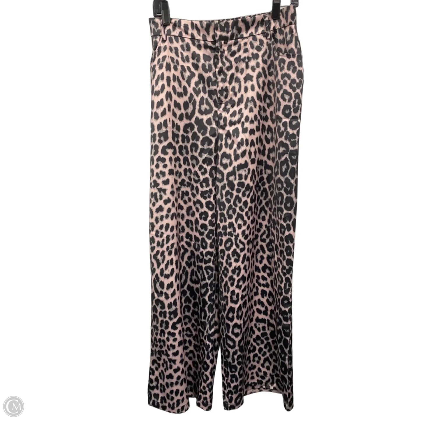 Pants Wide Leg By Clothes Mentor In Animal Print, Size: L