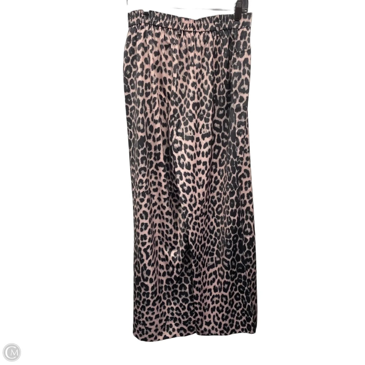 Pants Wide Leg By Clothes Mentor In Animal Print, Size: L