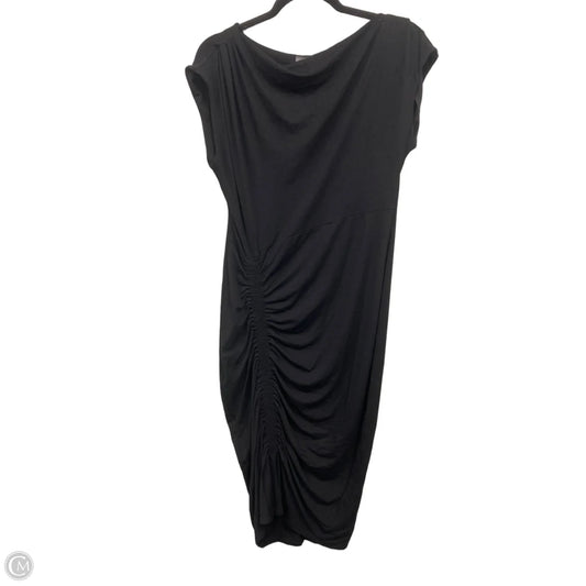 Dress Casual Midi By Vince Camuto In Black, Size: M