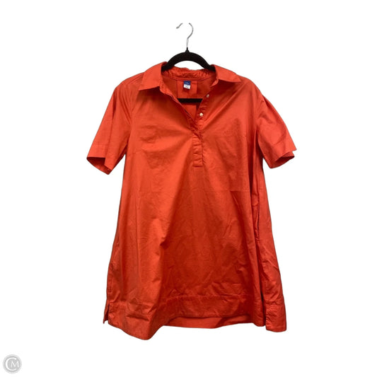 Dress Casual Short By Old Navy In Orange, Size: Sp