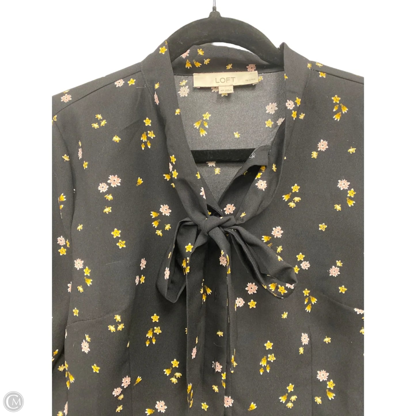 Dress Casual Short By Loft In Floral Print, Size: 4p