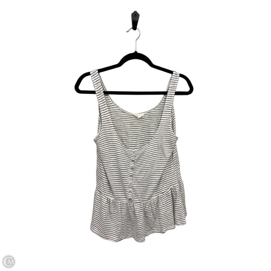 Top Sleeveless By Aeropostale In Striped Pattern, Size: S