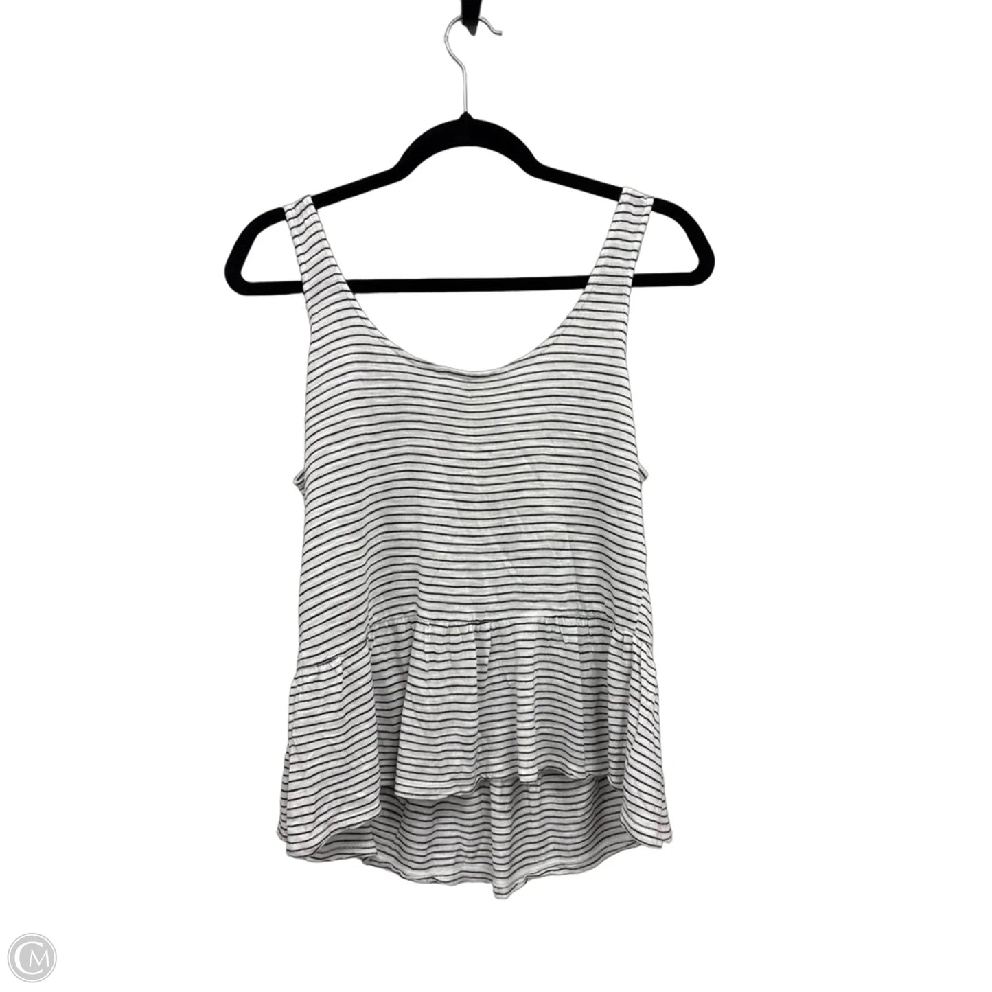 Top Sleeveless By Aeropostale In Striped Pattern, Size: S