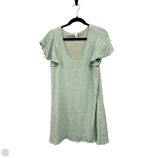 Dress Casual Short By Clothes Mentor In Green, Size: M