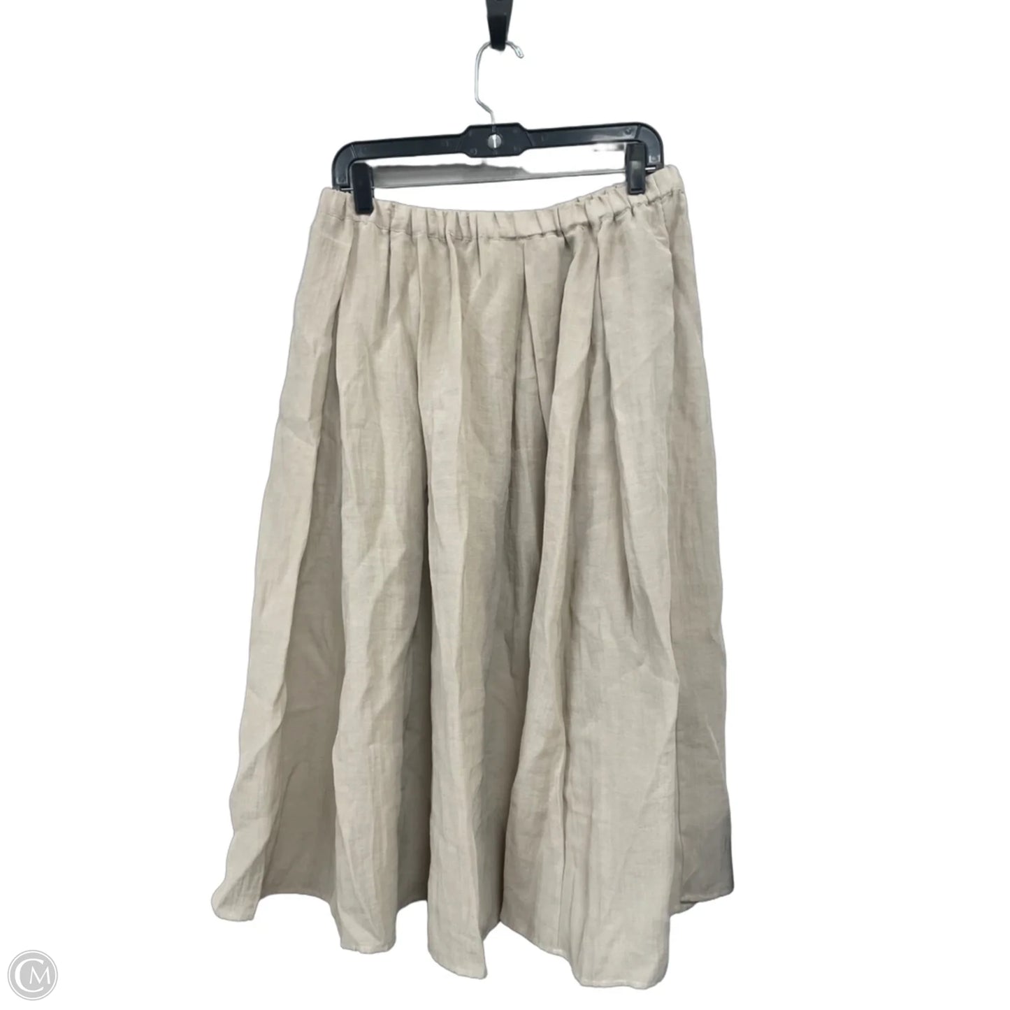 Skirt Maxi By H&m In Tan, Size: M