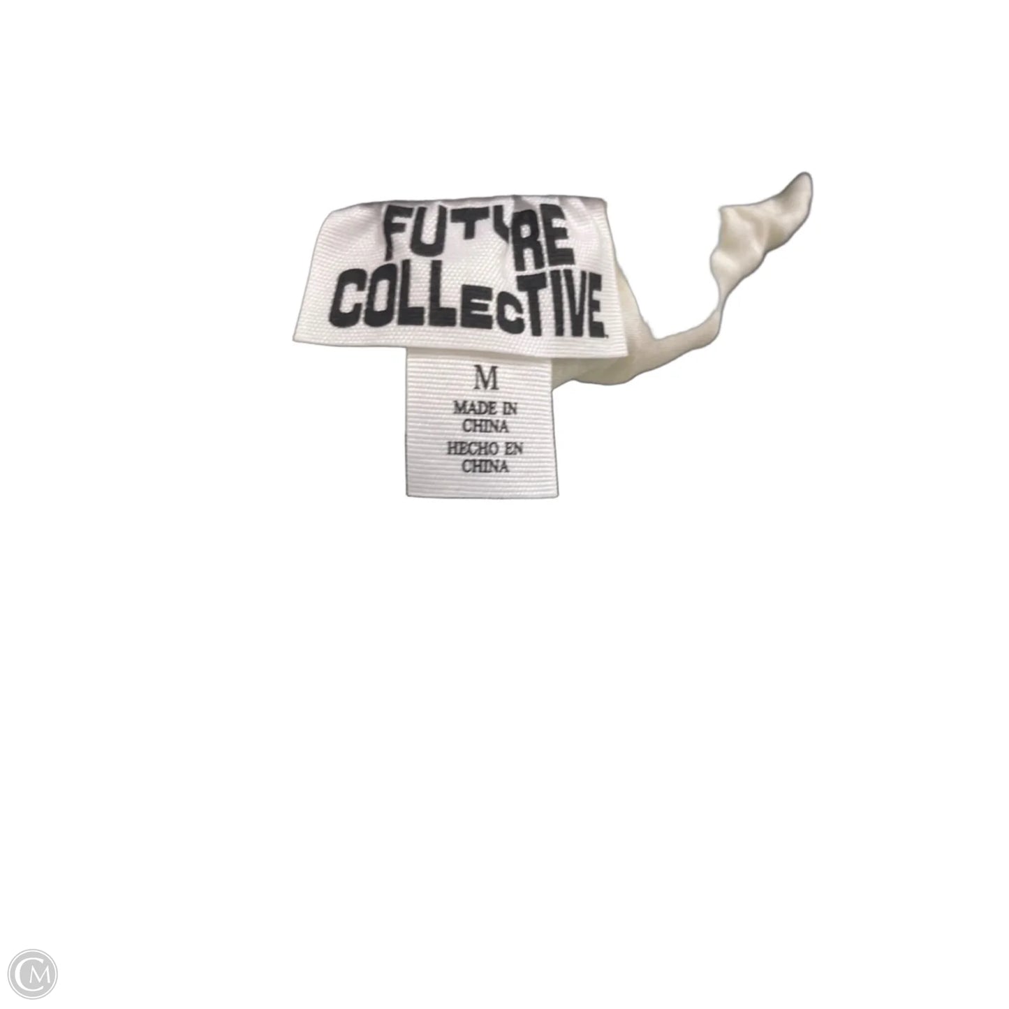 Skirt Maxi By Future Collective In Cream & Green, Size: M