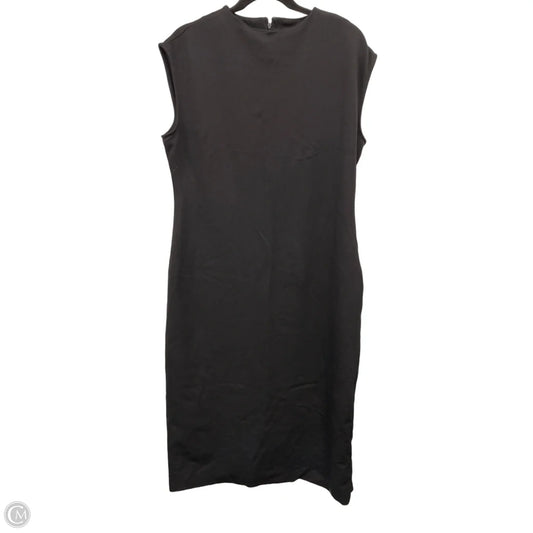 Dress Casual Midi By Calvin Klein In Black, Size: 16