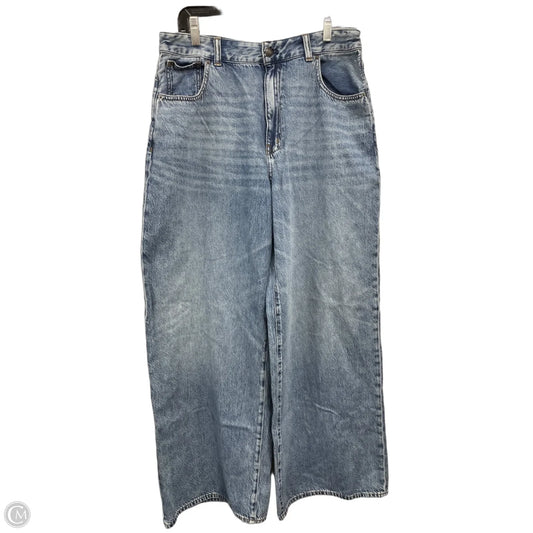 Jeans Wide Leg By Madewell In Blue, Size: 12