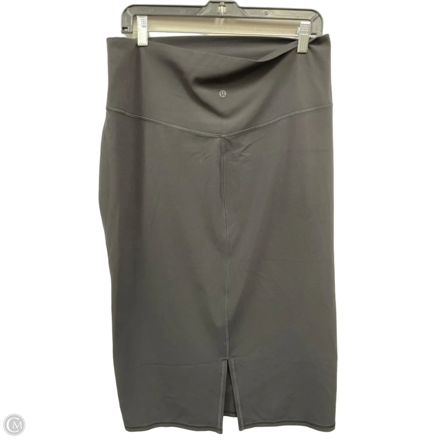 Athletic Skirt By Lululemon In Black, Size: 14