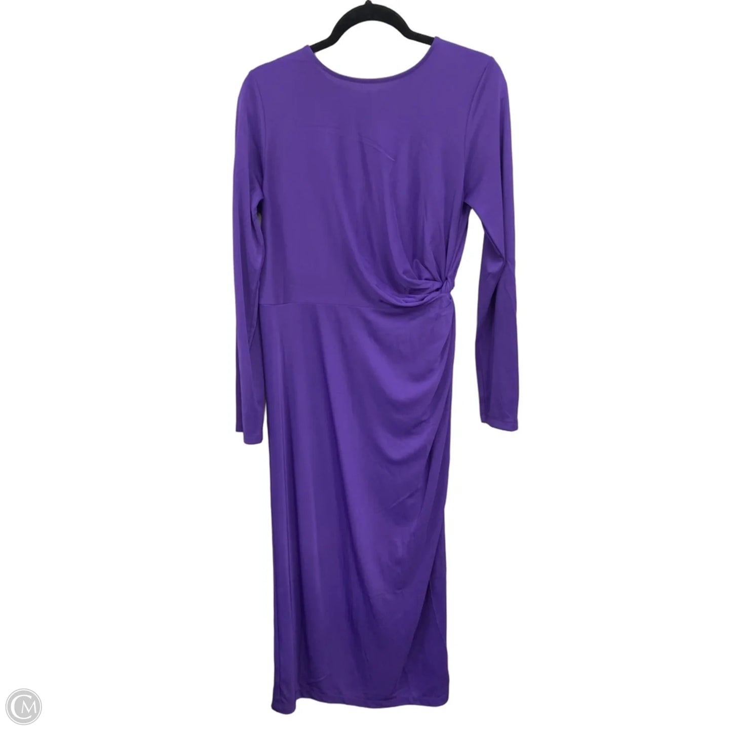 Dress Casual Maxi By Ann Taylor In Purple, Size: 10