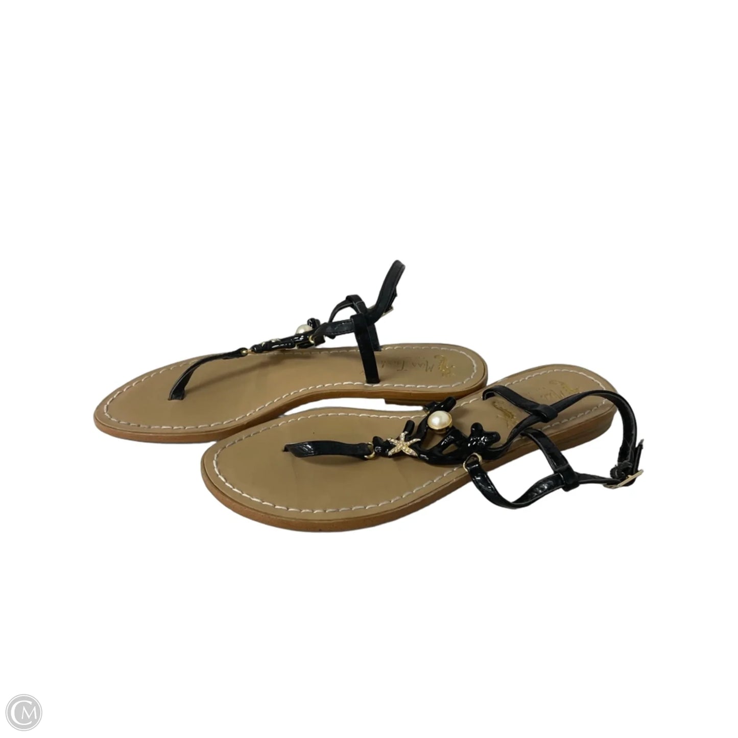 Sandals Flats By Target-designer In Black, Size: 6.5