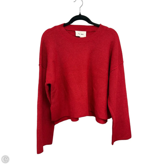 Sweater By Pink Rose In Red, Size: Xl