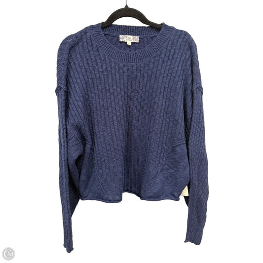 Sweater By Pink Republic In Navy, Size: L