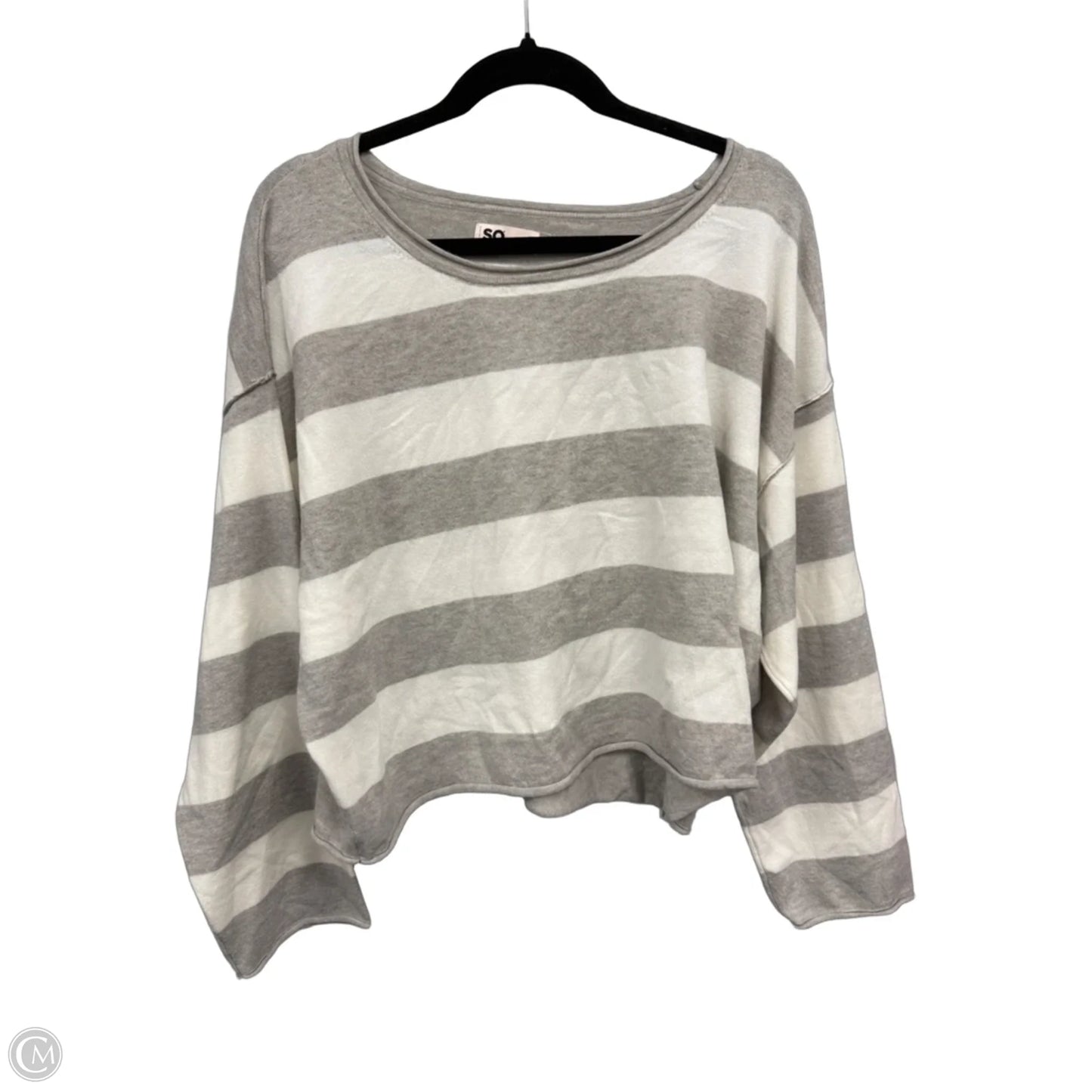 Sweater By So In Striped Pattern, Size: Xl