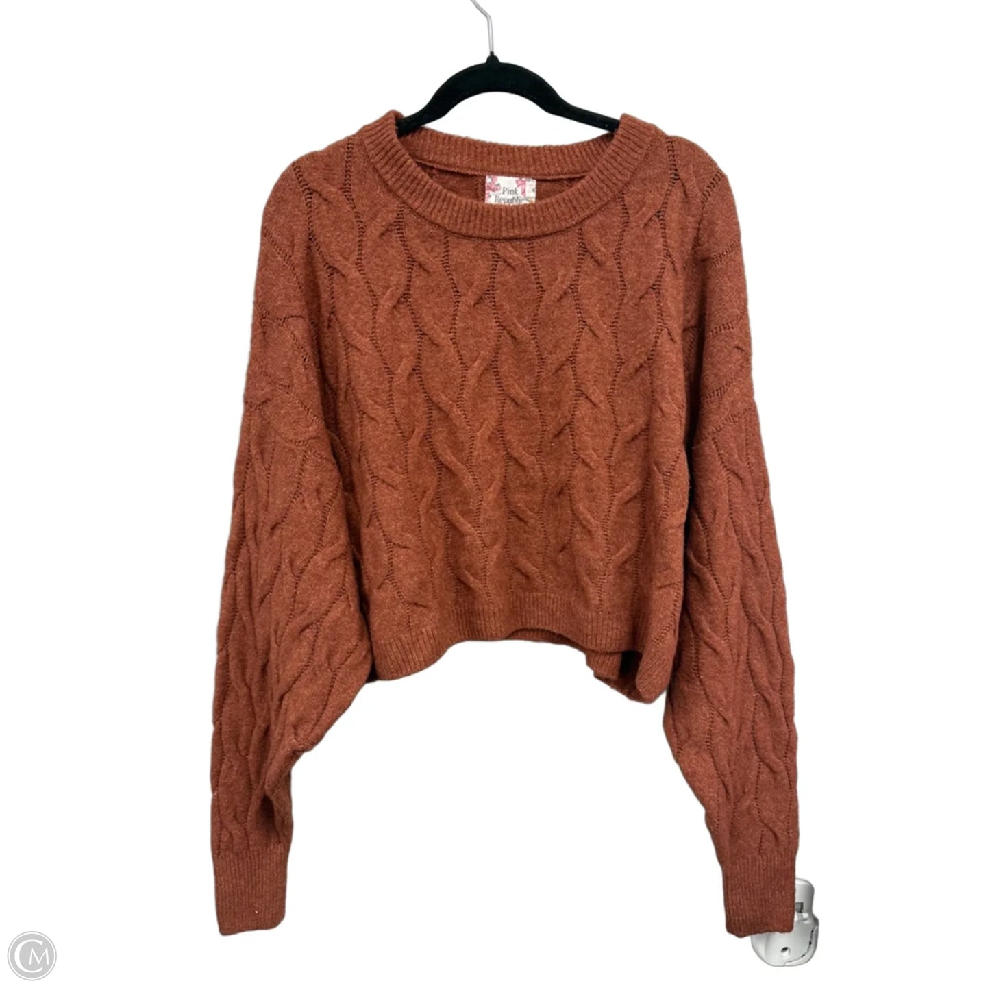 Sweater By Pink Republic In Copper, Size: Xl