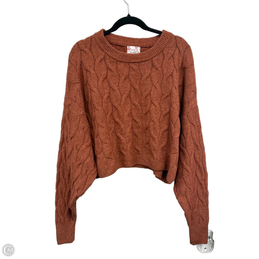 Sweater By Pink Republic In Copper, Size: Xl