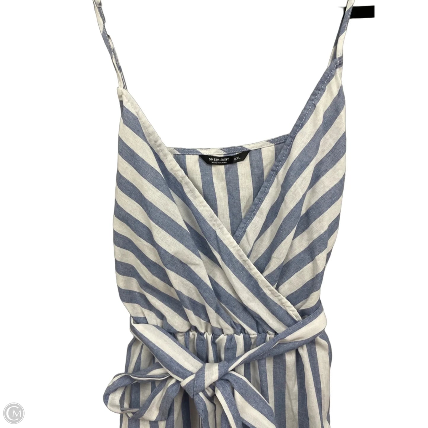 Dress Casual Short By Shein In Striped Pattern, Size: Xl