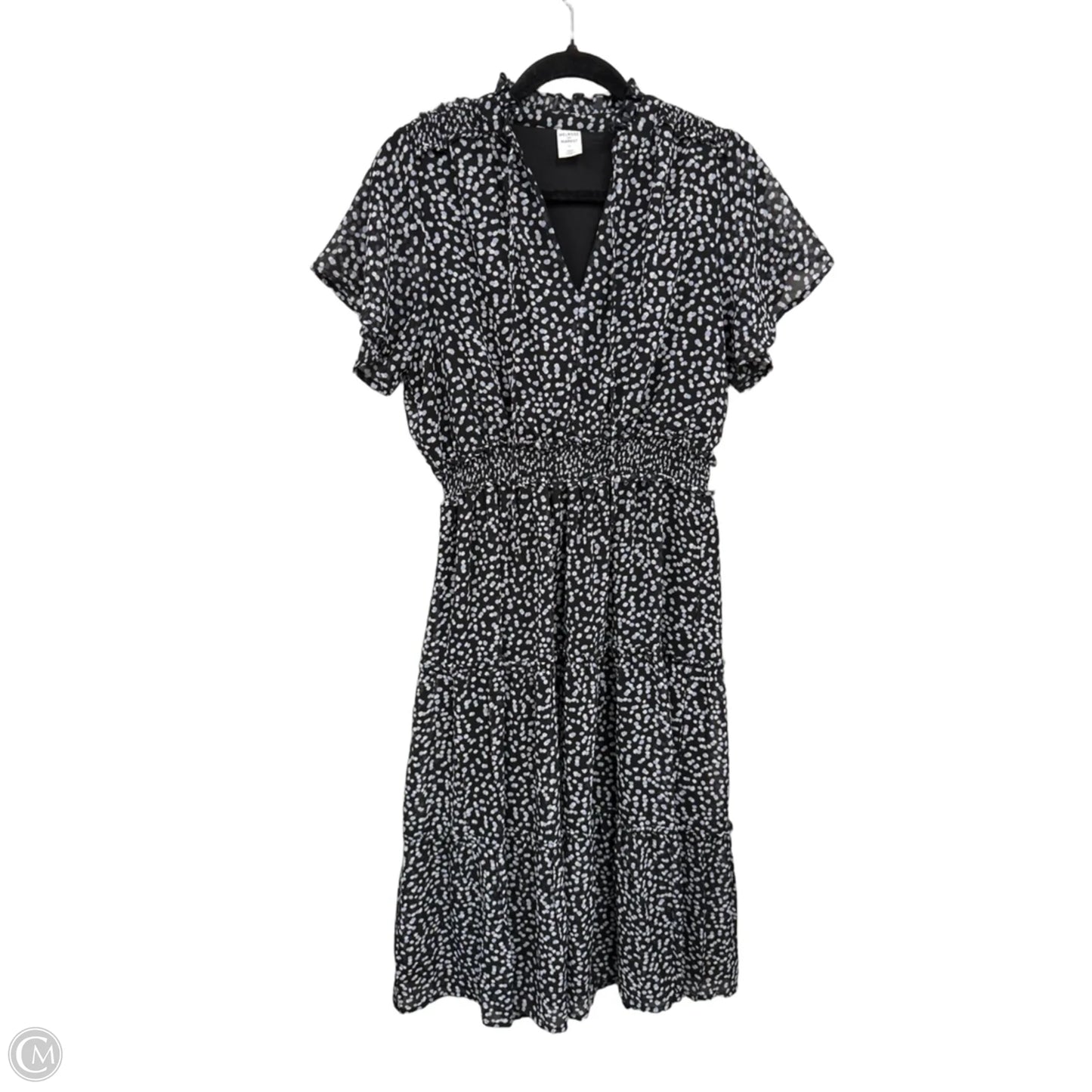 Dress Casual Midi By Melrose And Market In Polkadot Pattern, Size: Xl