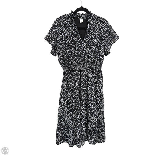 Dress Casual Midi By Melrose And Market In Polkadot Pattern, Size: Xl
