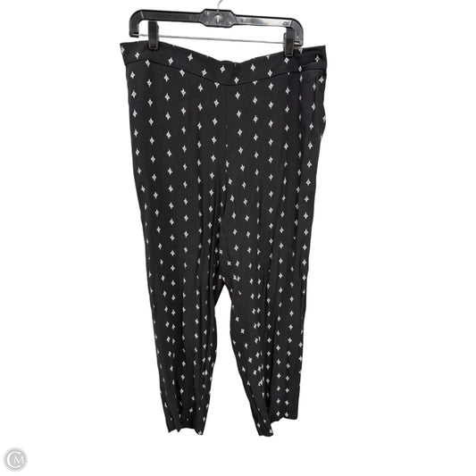 Pants Other By Loft In Black & White, Size: L