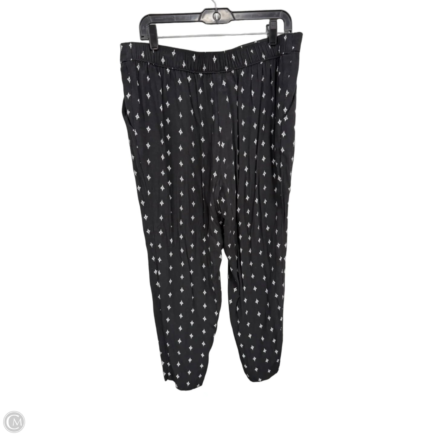 Pants Other By Loft In Black & White, Size: L