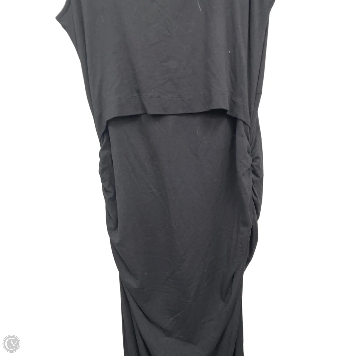 Dress Casual Midi By Clothes Mentor In Black, Size: Xs