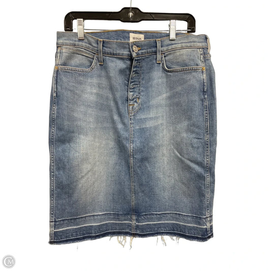 Skirt Mini & Short By Hudson In Blue, Size: 14
