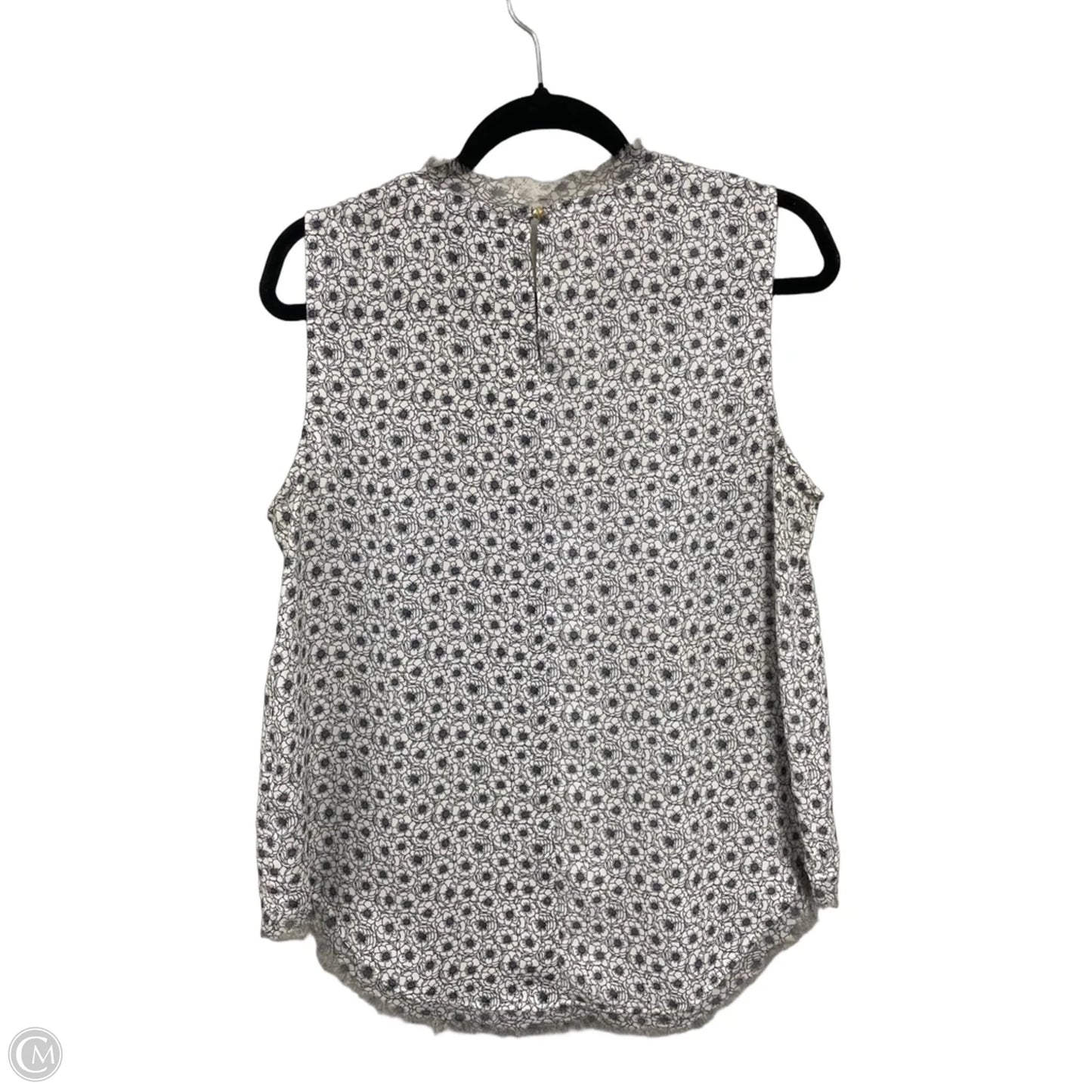 Top Sleeveless By Who What Wear In Floral Print, Size: L