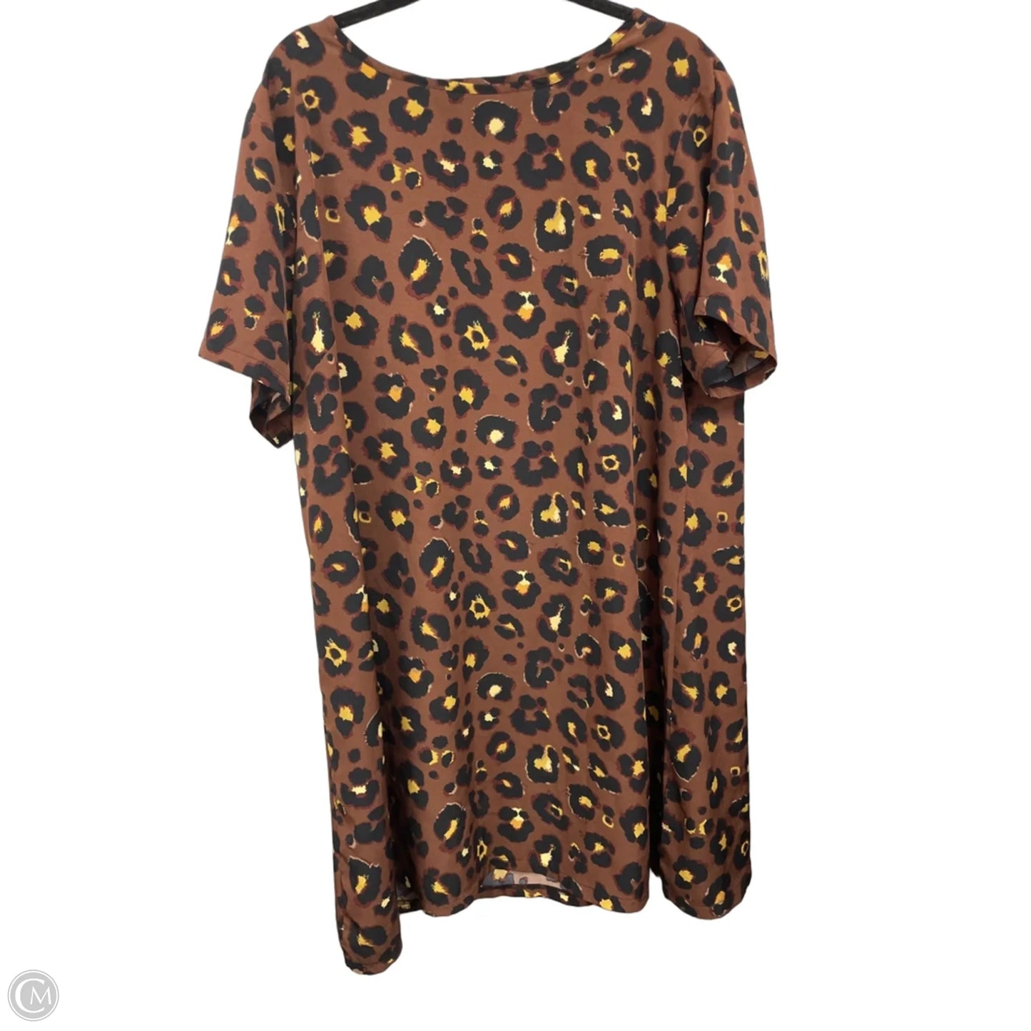 Dress Casual Short By Shein In Animal Print, Size: 3x