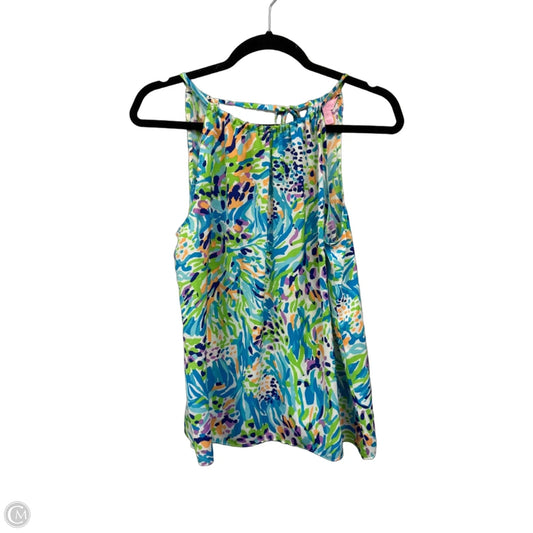 Top Sleeveless Designer By Lilly Pulitzer In Multi-colored, Size: S