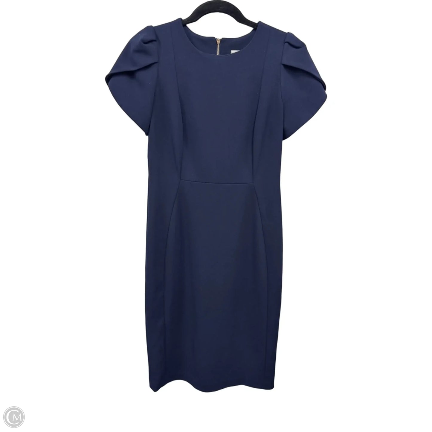 Dress Casual Short By Calvin Klein In Navy, Size: 6