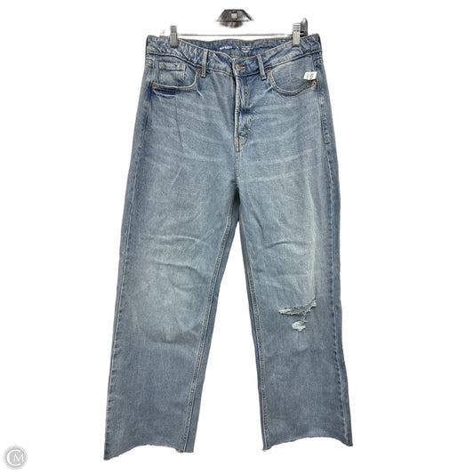 Jeans Wide Leg By Old Navy In Blue, Size: 12p