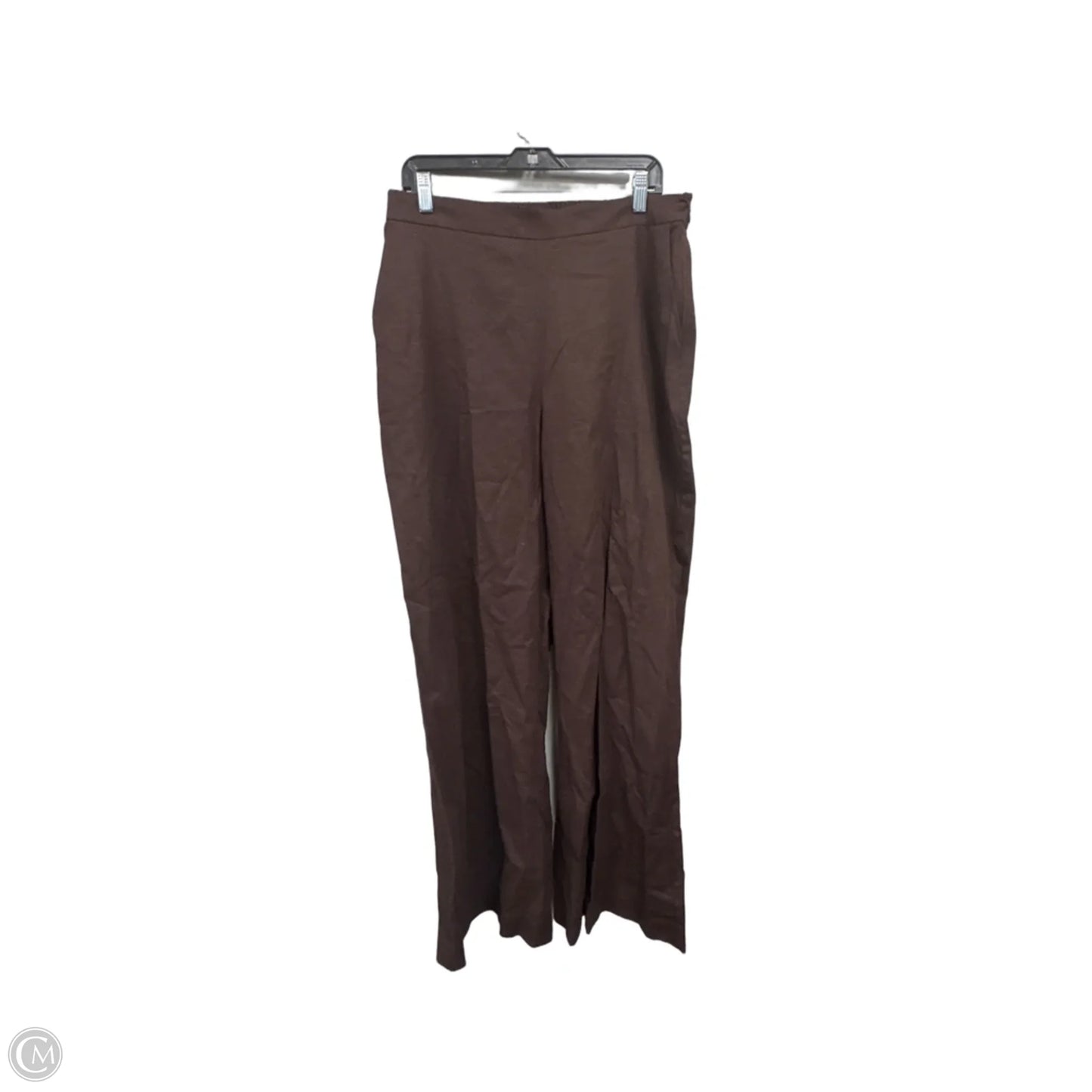 Pants Wide Leg By Express In Brown, Size: L