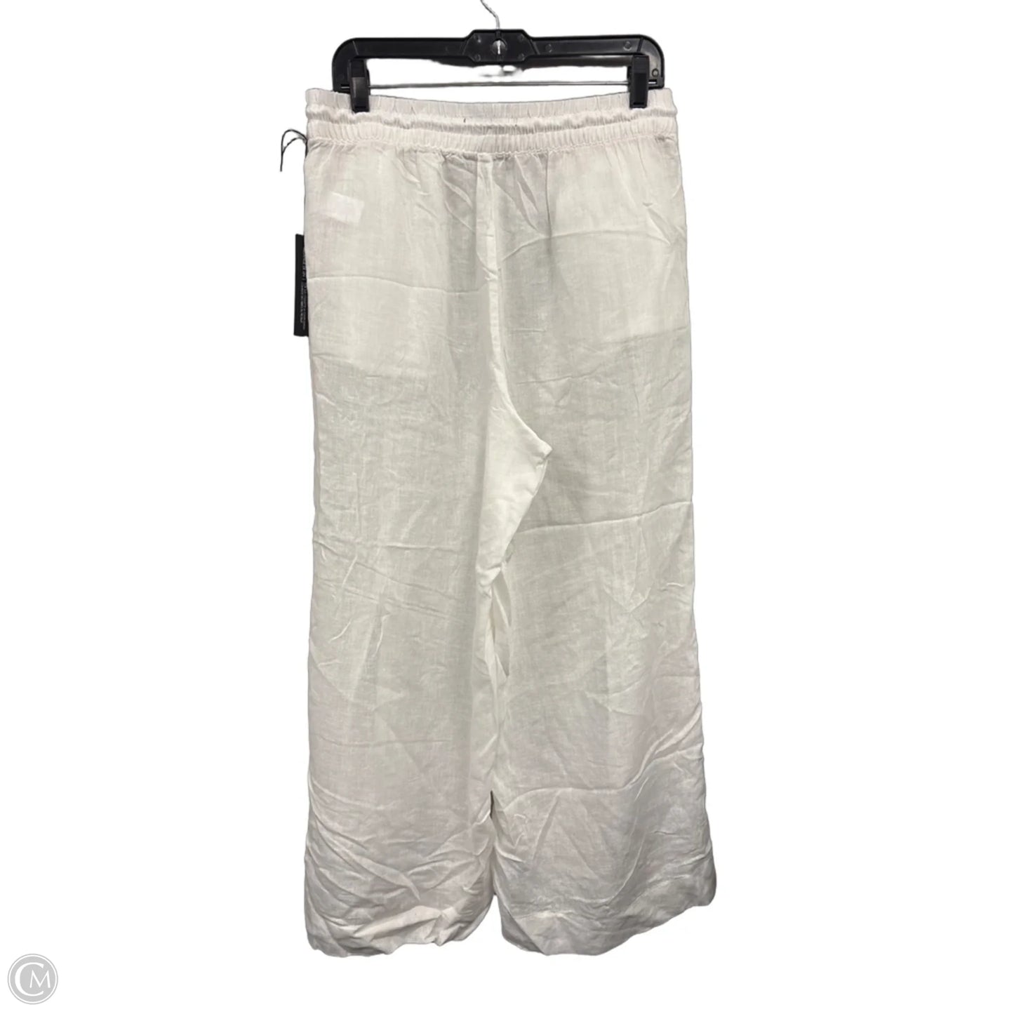 Pants Wide Leg By Tahari In White, Size: L