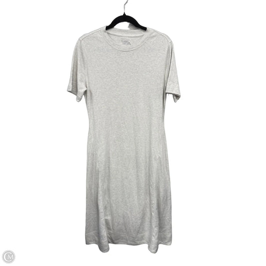 Dress Casual Midi By Time And Tru In Grey, Size: M