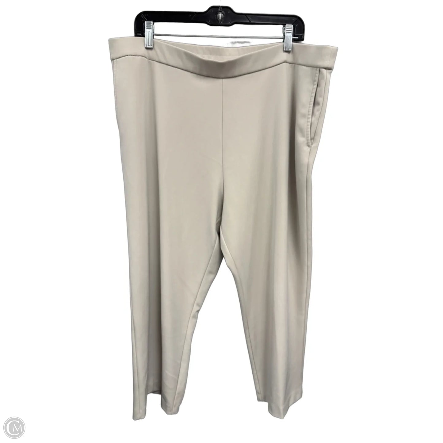 Pants Other By Susan Graver In Tan, Size: Xl