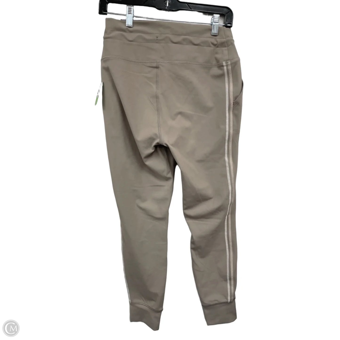 Athletic Leggings By Avalanche In Tan, Size: L