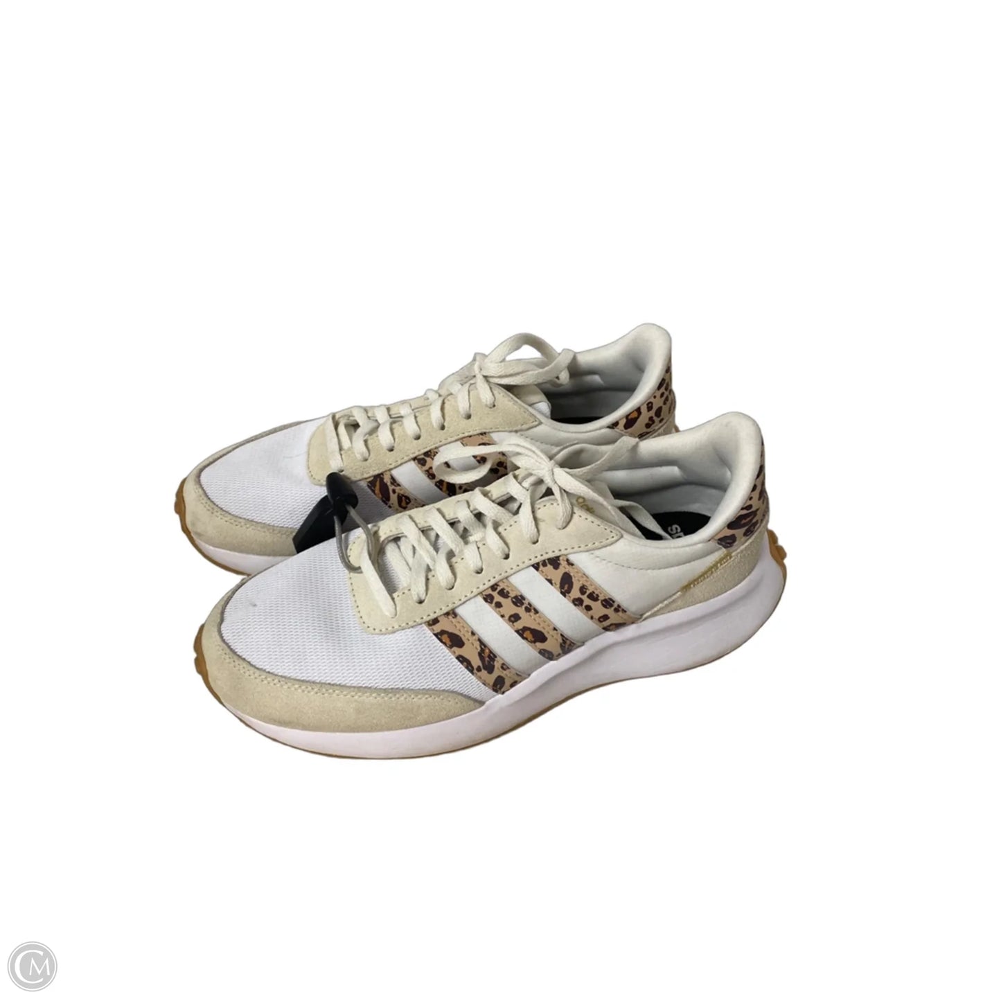 Shoes Athletic By Adidas In Tan & White, Size: 8.5