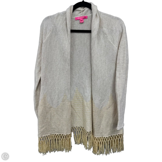 Cardigan Designer By Lilly Pulitzer In Cream, Size: S
