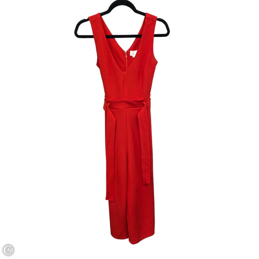 Jumpsuit By Anthropologie In Red, Size: Xs