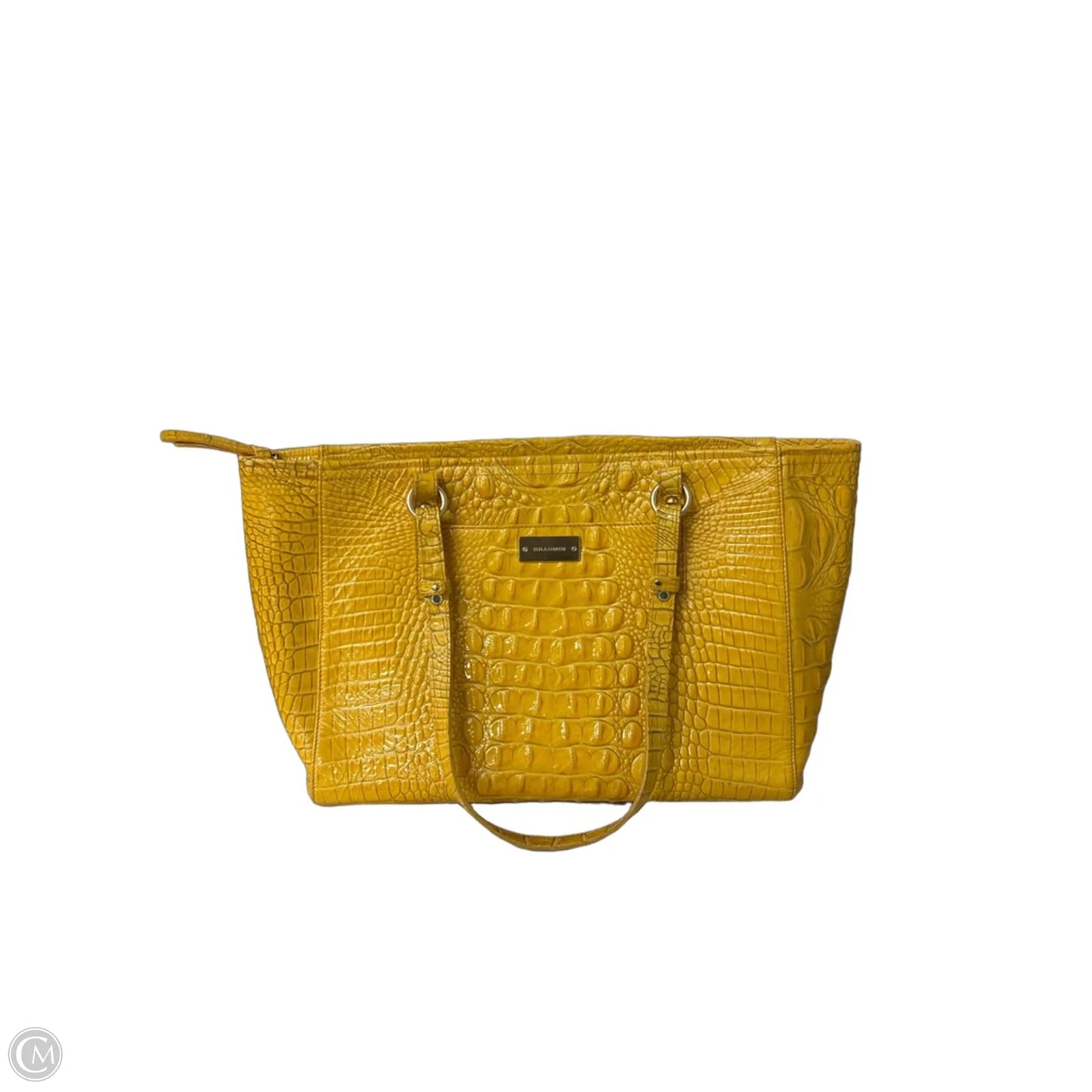 Handbag Designer By Brahmin, Size: Large