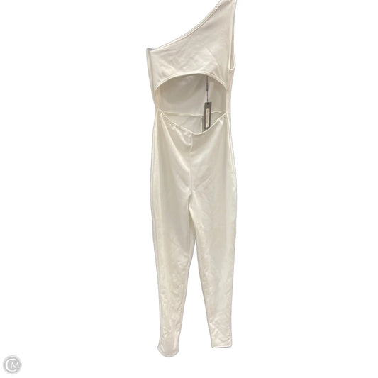 Jumpsuit By Pretty Little Thing In Cream, Size: 8