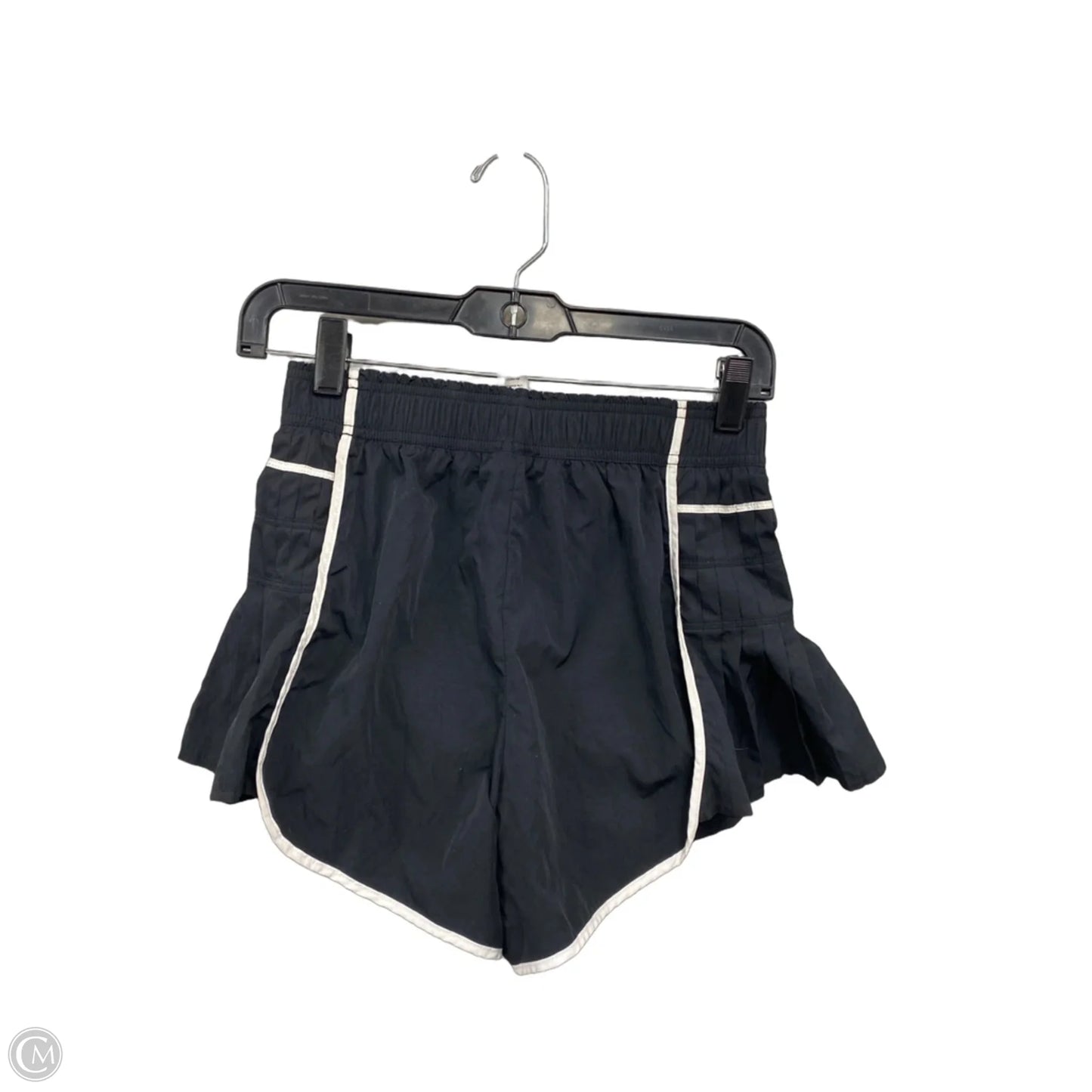 Athletic Shorts By Yogalicious In Black & White, Size: Xs
