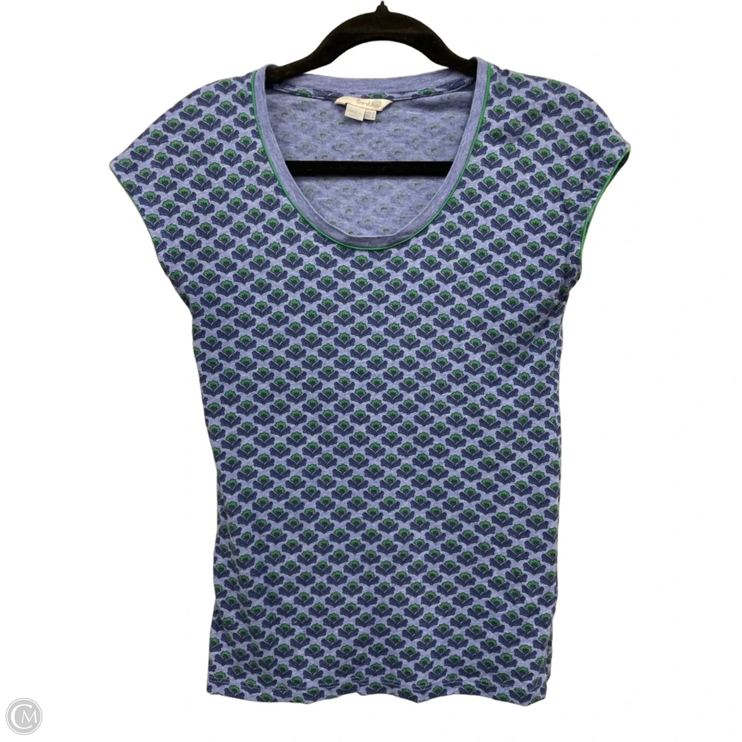 Top Sleeveless By Boden In Blue & Green, Size: 4